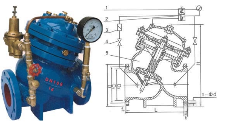 九游会·j9中国官方网站-首页可调式减压稳压阀YX741X结构图