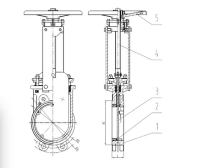 九游会·j9中国官方网站-首页对夹式刀型闸阀结构图
