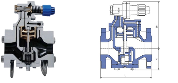 九游会·j9中国官方网站-首页YG43H高灵敏度蒸汽减压阀结构图